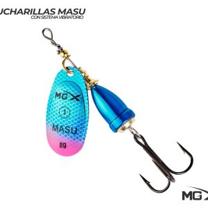 CUCHARILLA MGX MASU #3 8g – BLUE PINK