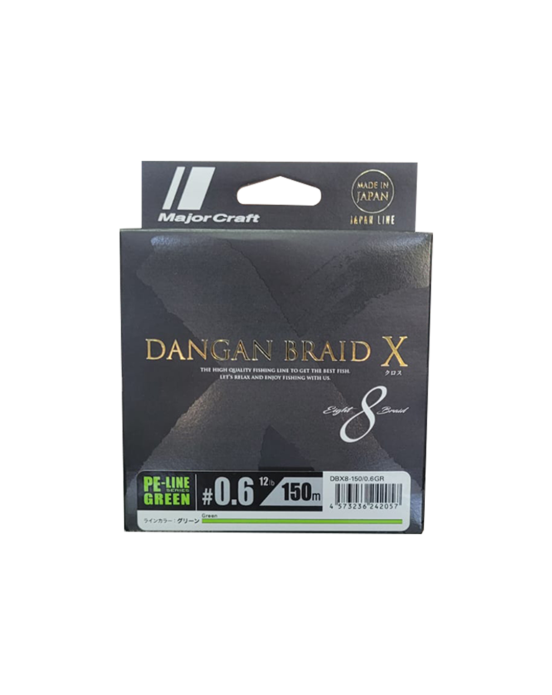 Multifilamento Dangan Braid X PE#0.6 12lb