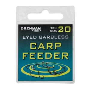 Anzuelo Eyed Barbless – Carp Feeder Drennan