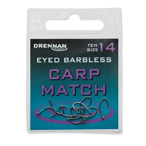 Anzuelo Eyed Barbless – Carp Match Drennan