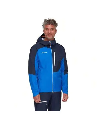 Chaqueta de Esquí Mammut Eiger Speed HS Hooded M (Azurit/Night)
