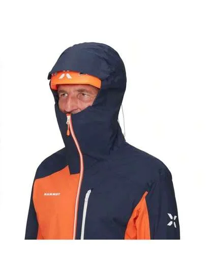 Chaqueta de Esquí Mammut Eiger Speed HS Hooded M (Naranja) - Imagen 3