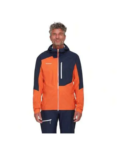 Chaqueta de Esquí Mammut Eiger Speed HS Hooded M (Naranja)
