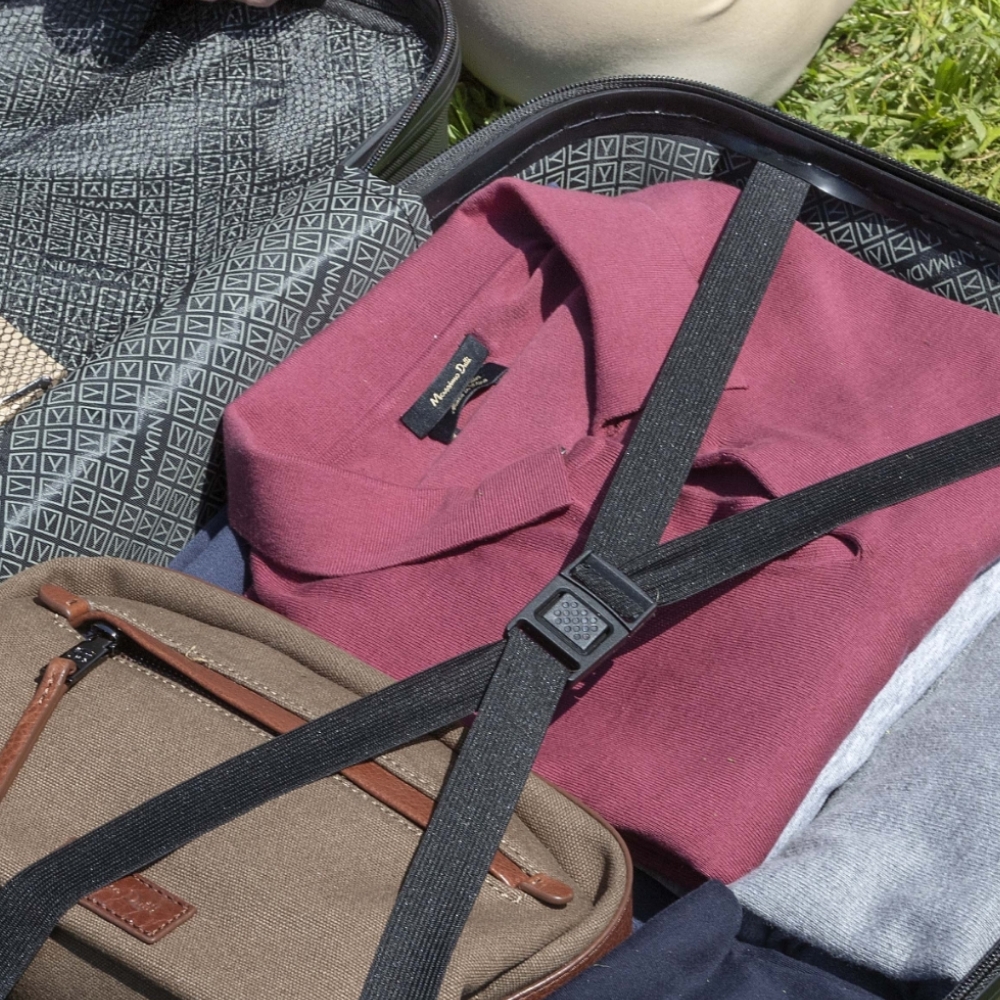 Maleta 18Kg mediana 63×39,5×26,8cm Numada Upfly 24” (M) Gris - Imagen 5