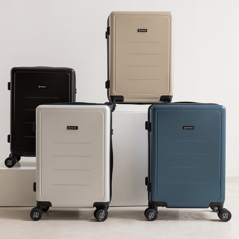 Maleta 10Kg de cabina 55,5x36x22cm rígida ABS+PC Numada PackPro T40 (20″) Silver - Imagen 9