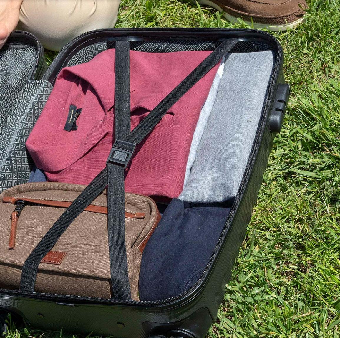 Juego de maletas 3 piezas (53/63cm + Neceser) Numada Upfly Verde menta - Imagen 7