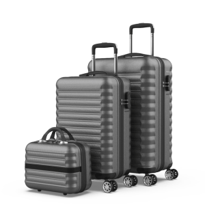 Juego de maletas 3 piezas (53/63cm + Neceser) Numada Upfly Gris