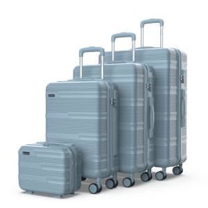 Juego de maletas 4 piezas (55/66/76cm + Neceser) Numada Upfly T10 Azul