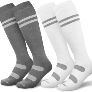 Calcetines Termicos de Esquí, Paquete de 2 Pares, Calcetines de Invierno, Snowboard, Alto Rendimiento y Suaves y Cálidos