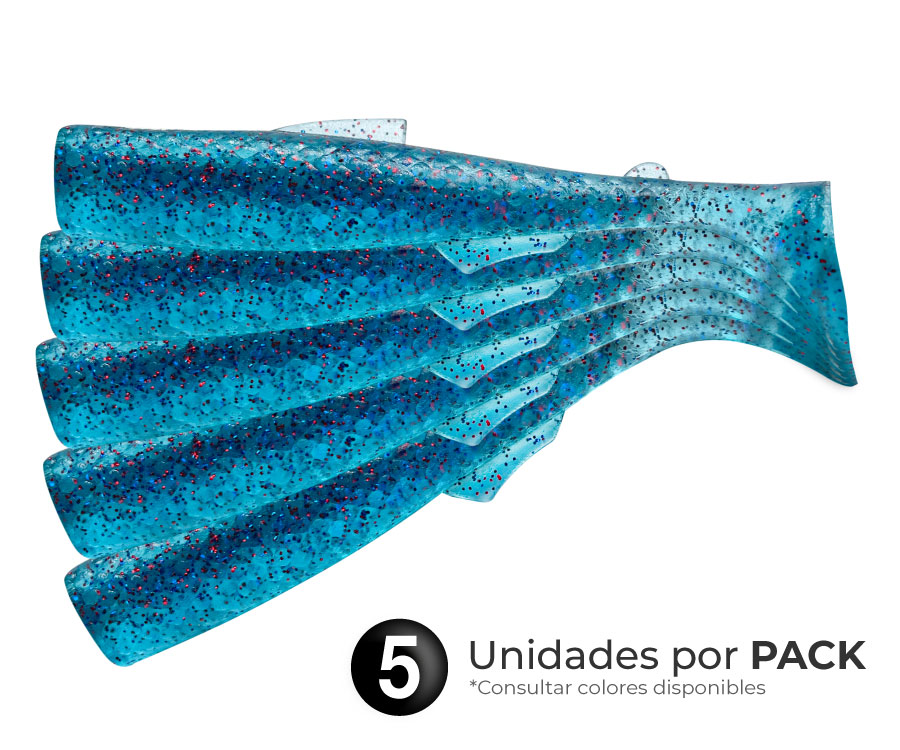 Vinilo MGX Calico Scale Tail 9g – (Pack 5unds)