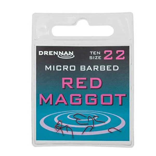 ANZUELO RED MAGGOT DRENNAN - Imagen 2