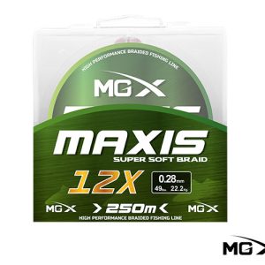 Multifilamento MGX MAXIS SSB 12X 0.33mm – 28.1kg -250m