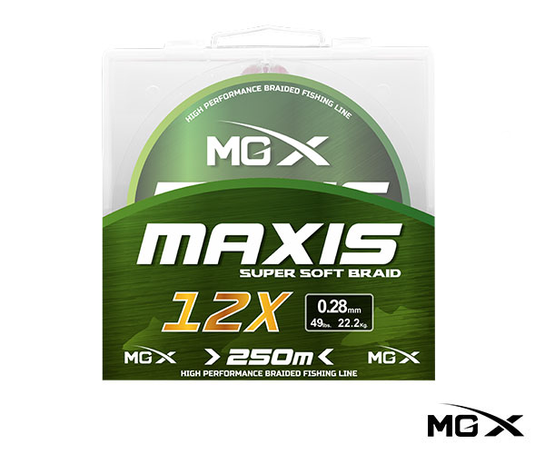 Multifilamento MGX MAXIS SSB 12X 0.33mm – 28.1kg -250m - Imagen 2