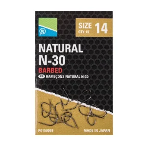 ANZUELO NATURAL N-3O PRESTON