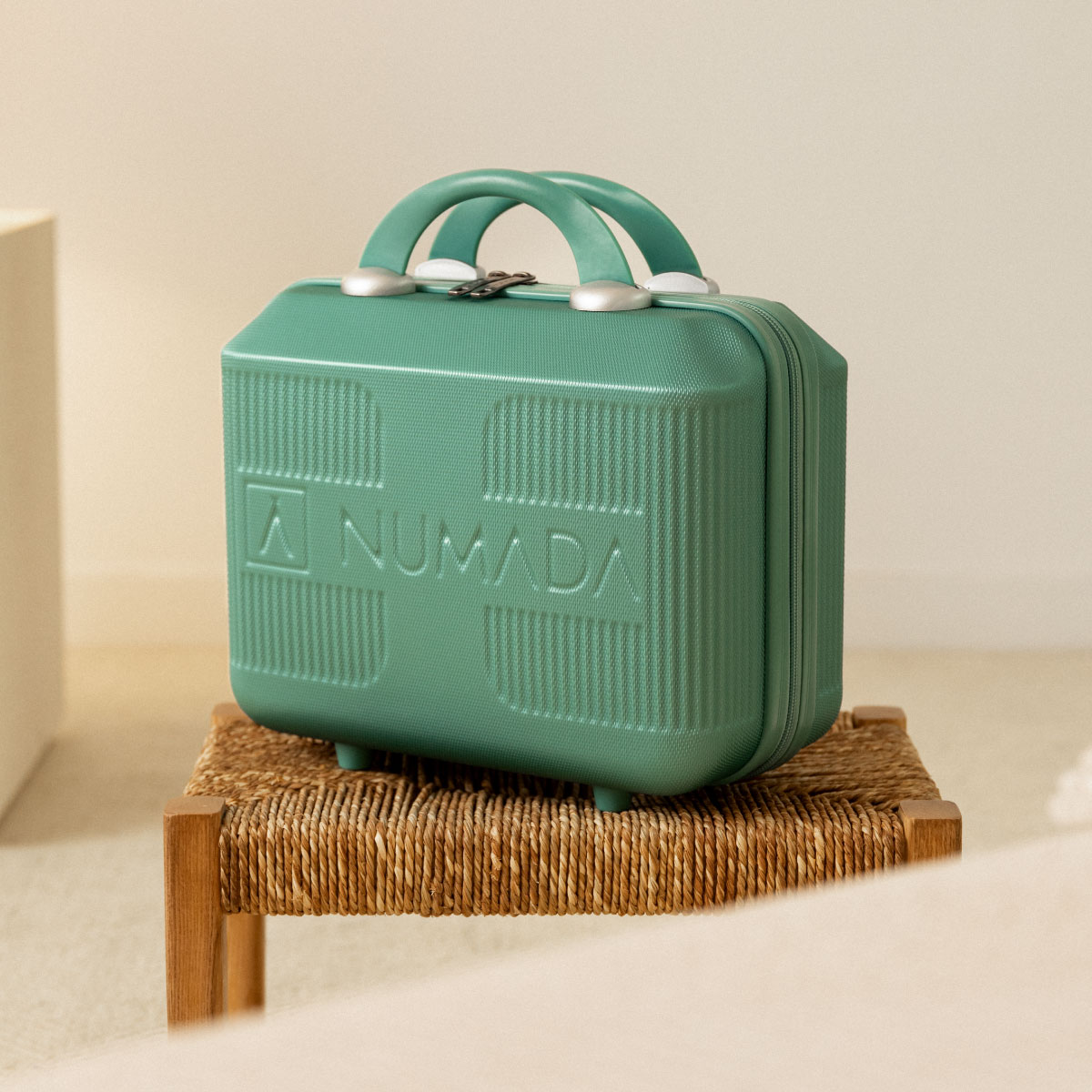 Neceser 5Kg rígido Numada Elegance T15 12” Verde Aguamarina - Imagen 4