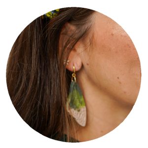 Pendiente Ala de Mariposa personalizable