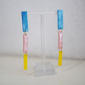 Pendiente Bambú personalizable