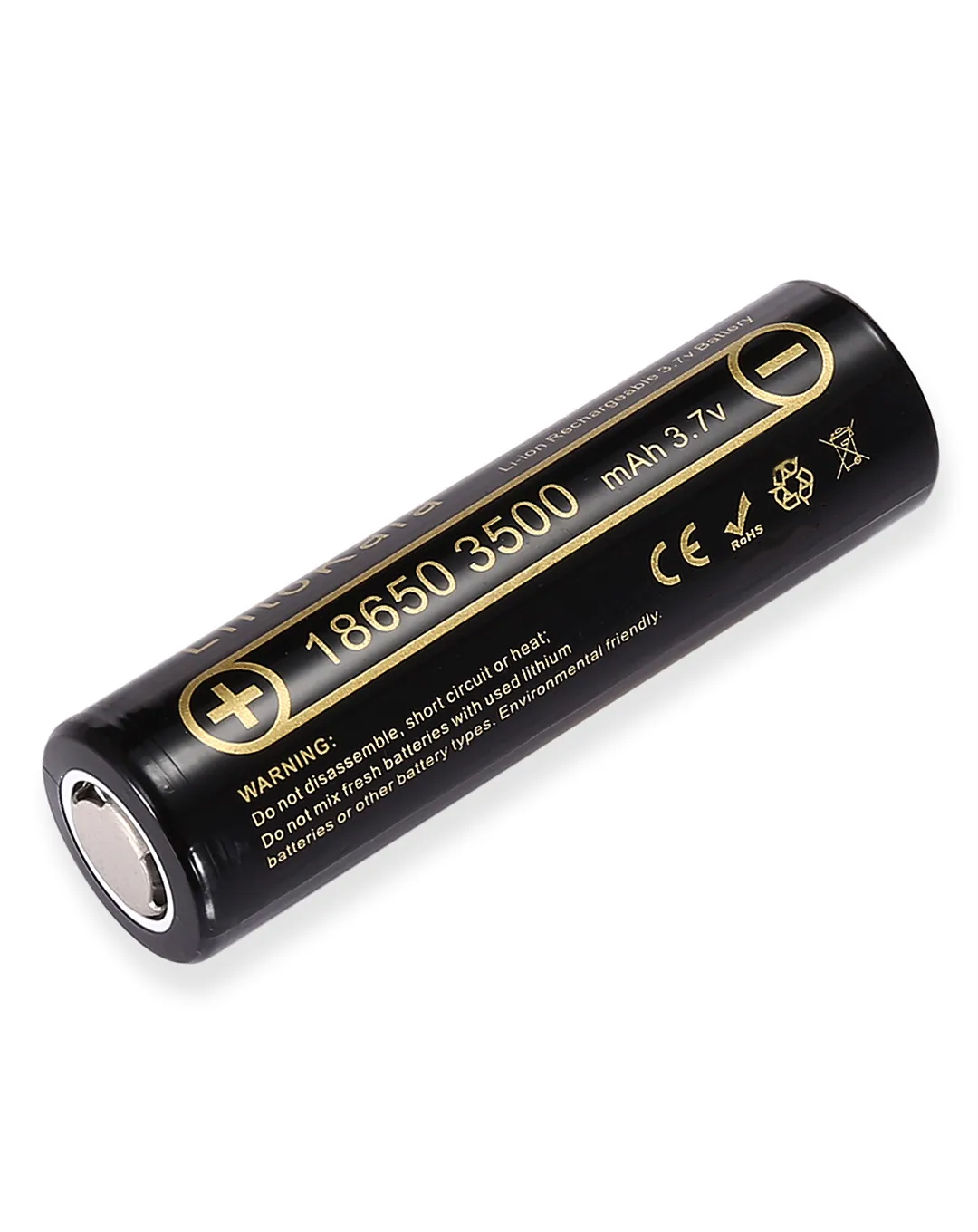 Pila Bateria LiitoKala 18650 Li-ion 3500mAh 3,7V - Imagen 2