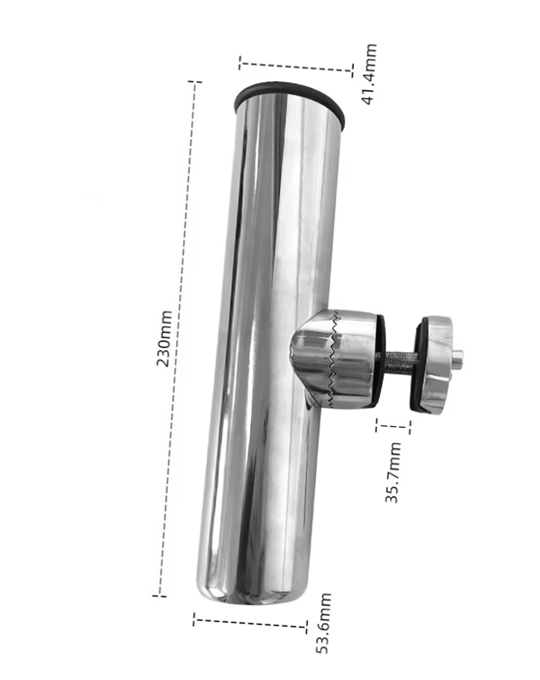 Porta caña Inoxidable para bote - Imagen 3