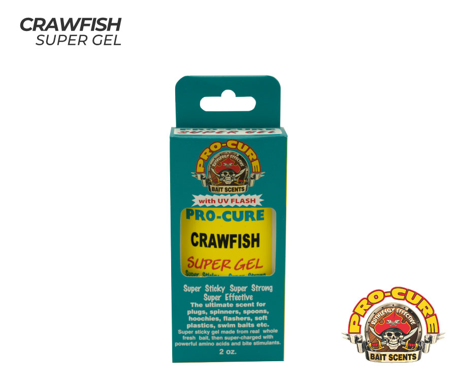 PRO CURE CRAWFISH SUPER GEL 2OZ