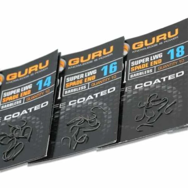 Anzuelo Super LWG Hook Guru (Barbless/Spade End) - Imagen 2