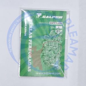 SALPER Perlas Perforadas – 2 Taladros