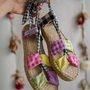 Sandalias Yute vichy Mallorca