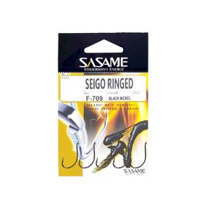 Anzuelo Sasame Seigo Ringed Black