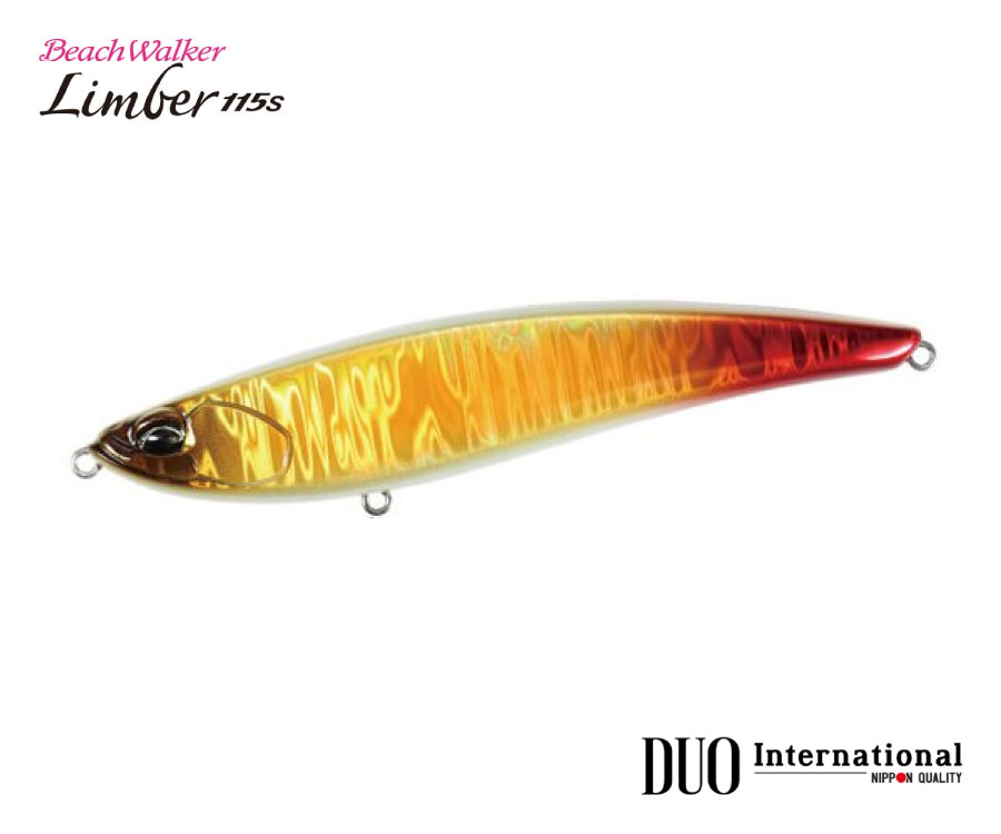 Señuelo DUO BW Limber 115S – UV Amber WGlow RT - Imagen 2