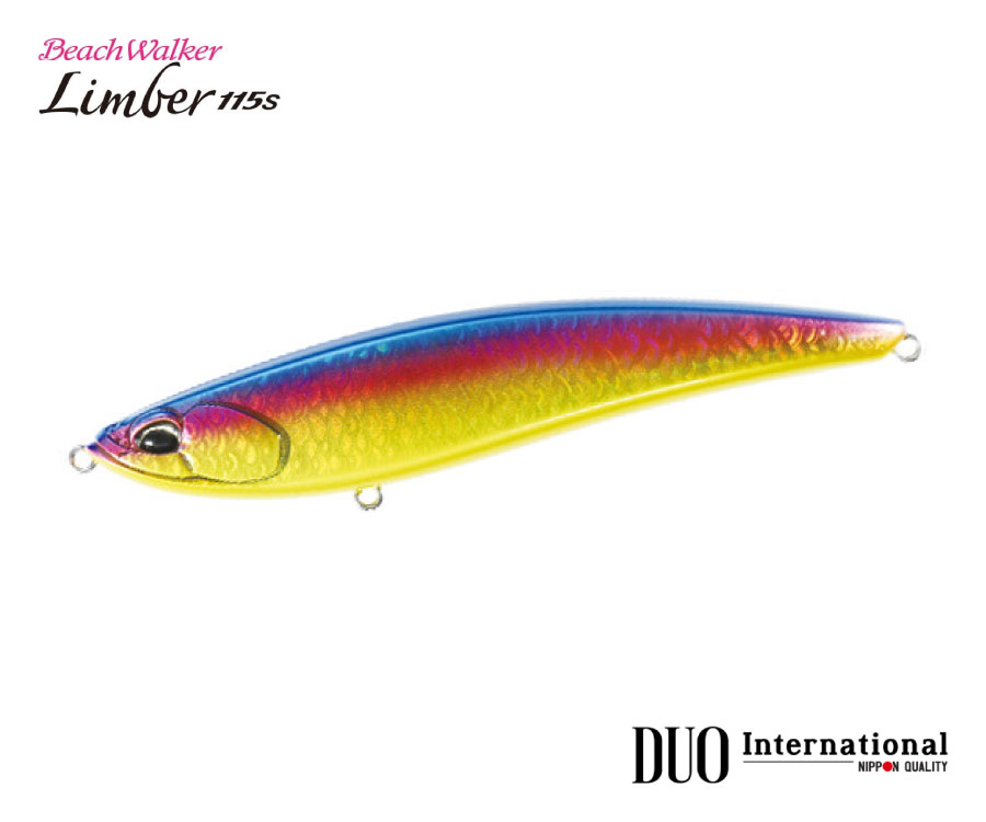 Señuelo DUO BW Limber 115S – UV Blue Pink Gold