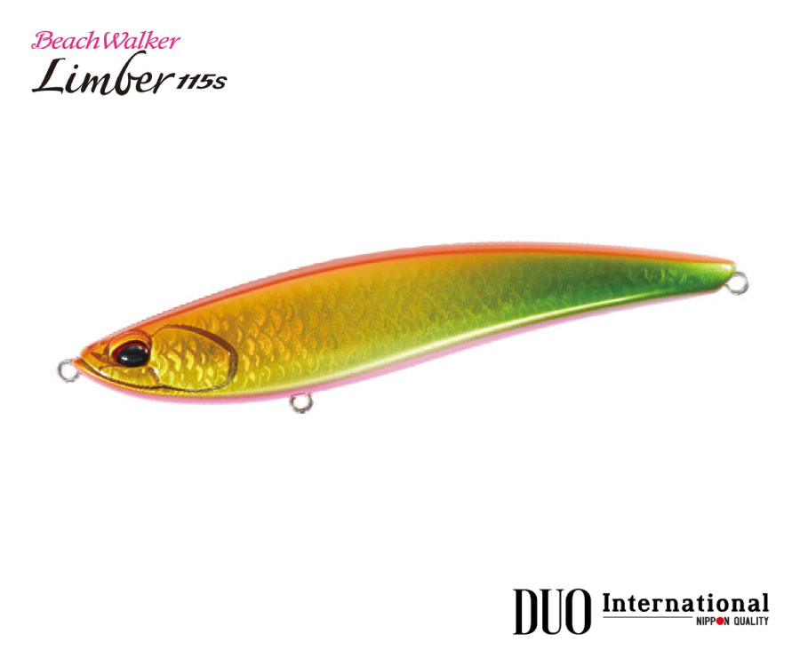 Señuelo DUO BW Limber 115S – UV Hotta Emerald - Imagen 2