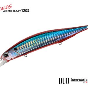 Señuelo DUO Realis JerkBait 120S SW – Red Mullet