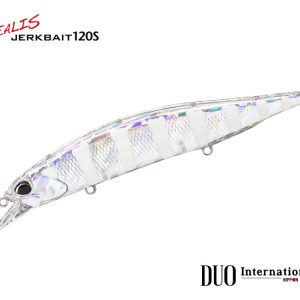 Señuelo DUO Realis JerkBait 120S SW – Zebra Glow