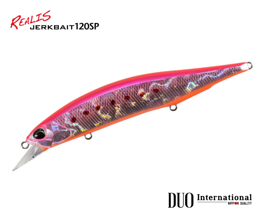 Señuelo DUO Realis JerkBait 120SP SW – Pink Sardine