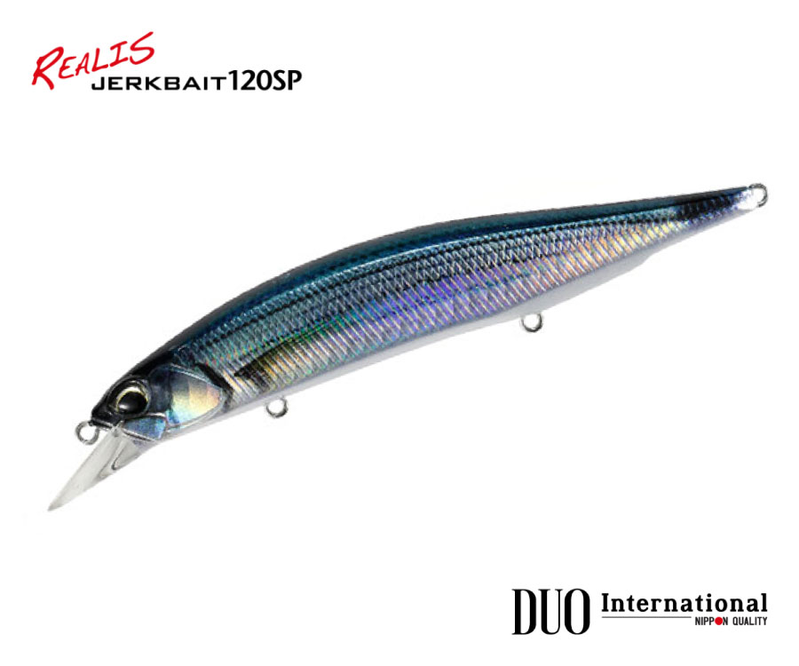 Señuelo DUO Realis JerkBait 120SP SW – Saddled Bream ND