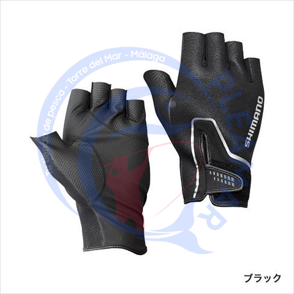 SHIMANO Guantes Pearl Fit 5 Black - Imagen 2
