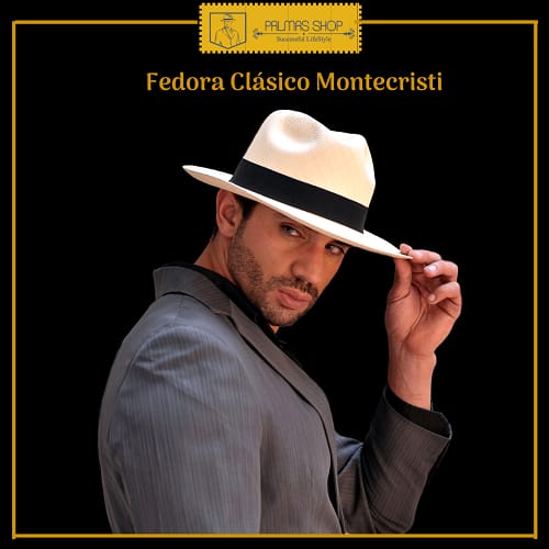 Panamá Fedora Clásico Montecristi Superfino 30 Hebras - Imagen 2