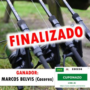 Sorteo COMBO 3 CAÑAS TATSUKI SLIM 10′ 3.00LB + 3 CARRETES PRO14000FX REELS 6+1