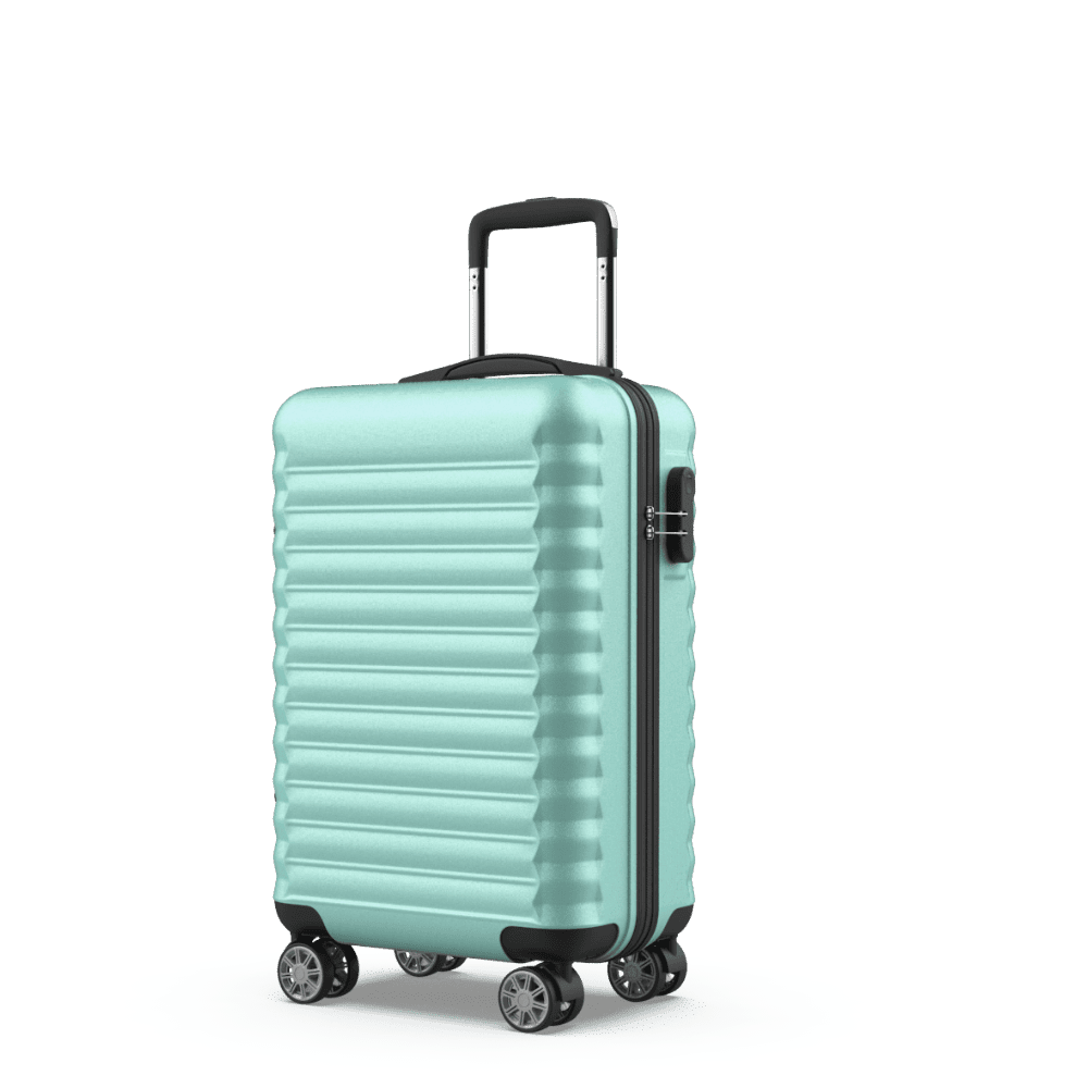 Maleta 10Kg de cabina 53×33,5x22cm Numada Upfly 20” (S) Verde menta