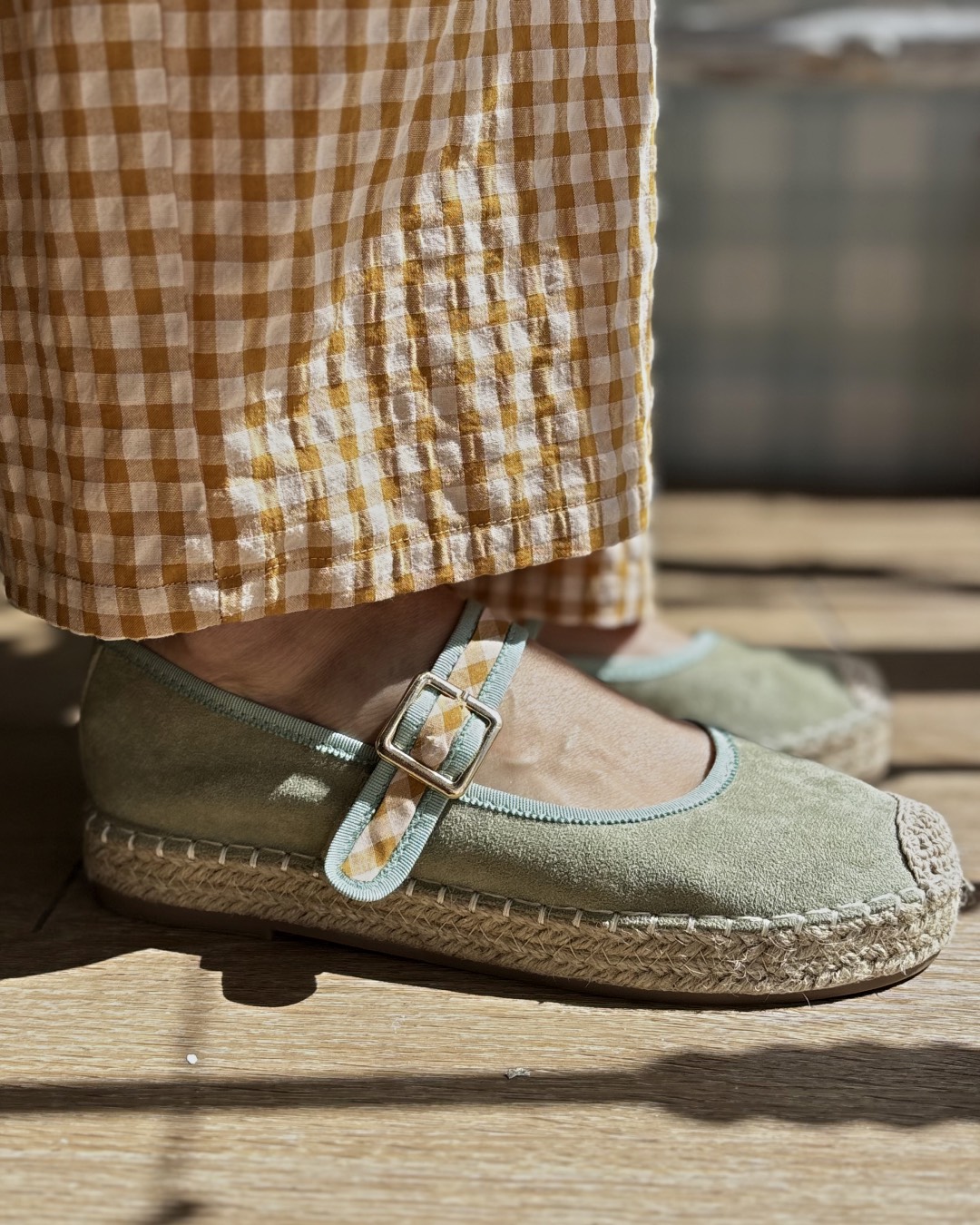 Sandalias Merichy verde - Imagen 6